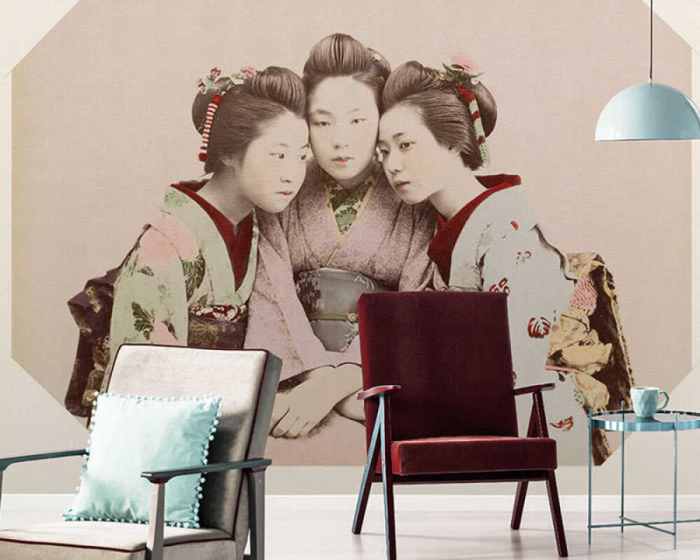 Japanese three sisters
