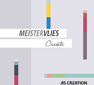Tapetenkollektion «Meistervlies Create» von «A.S. Création»: Tapeten-Artikel 199; Raumbilder 158