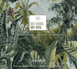 Wallpaper Collection «My Home My Spa» by «A.S. Création»: Wallpaper Item 85; Interior Views 5