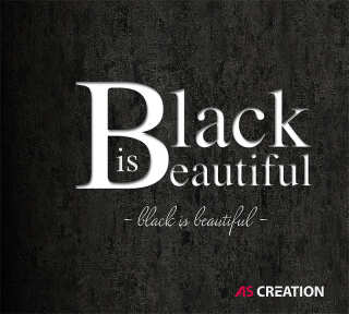 Tapetenkollektion «Black is Beautiful» von «A.S. Création»: Tapeten-Artikel 106; Raumbilder 67