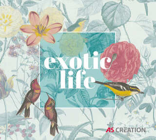 Wallpaper Collection «Exotic Life» by «A.S. Création»: Wallpaper Item 52; Interior Views 52