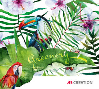 Обои «Greenery» марки «A.S. Création»: обоев 68; интерьеров 68
