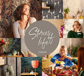 Wallpaper Collection «Stories of Life» by «Livingwalls»: Wallpaper Item 89; Interior Views 89