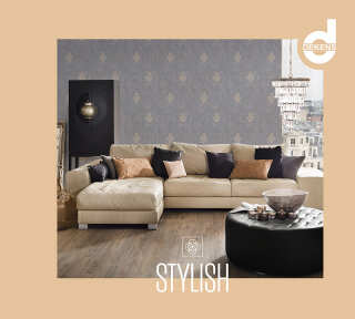 Wallpaper Collection «Stylish» by «Dekens»: Wallpaper Item 16; Interior Views 16