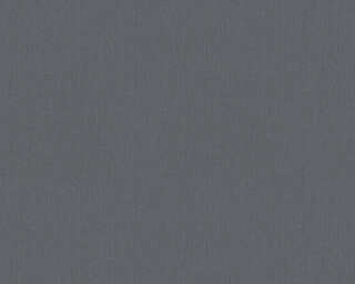 A.S. Création non-woven wallpaper «Uni, Black, Grey» 211774