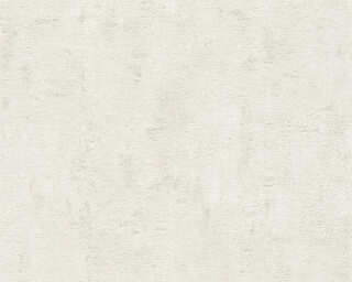 A.S. Création papier peint intissé «Uni, blanc, gris» 230751