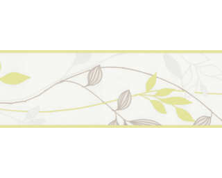 A.S. Création Border «Floral, Cream, Green, Grey» 249623