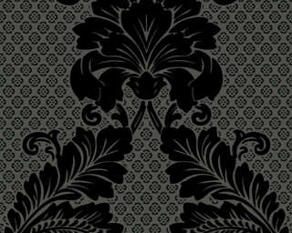 Architects Paper non-woven wallpaper «Baroque, Black, Grey» 305445