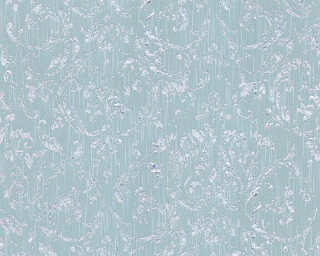 Architects Paper non-woven wallpaper «Uni, Blue, Green, Silver, Turquoise» 306605