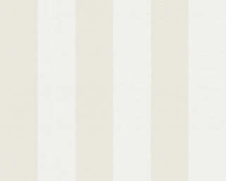 A.S. Création papier peint intissé «Rayures, beige, blanc» 314055