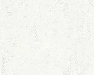 A.S. Création non-woven wallpaper «Paintable, White» 321411