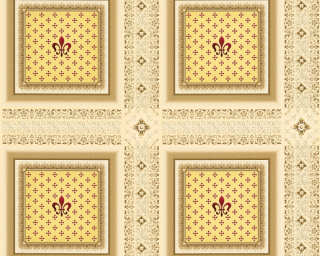 A.S. Création non-woven wallpaper «Beige, Brown, Red» 335411