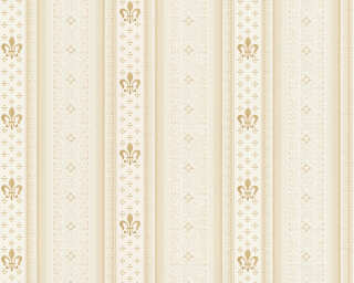 A.S. Création non-woven wallpaper «Stripes, Beige, Cream» 335424