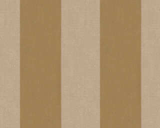 Architects Paper non-woven wallpaper «Stripes, Metallic, Yellow» 335812