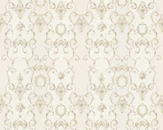 A.S. Création non-woven wallpaper «Cream, Grey, Metallic, Silver» 343922