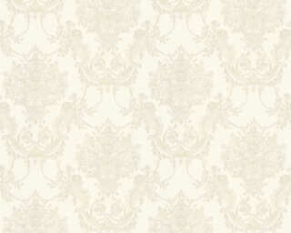 A.S. Création non-woven wallpaper «Grey, Metallic, Silver, White» 344923