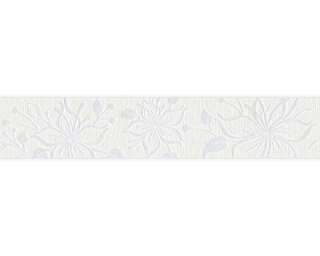 A.S. Création frise «Floral, blanc» 346636