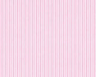 A.S. Création non-woven wallpaper «Stripes, Metallic, Pink» 355651