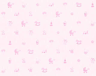 A.S. Création non-woven wallpaper «Child motif, Pink» 358541