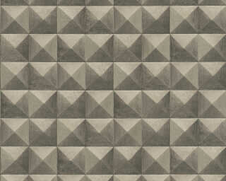 Lutèce non-woven wallpaper «Tile, Brown» 362751