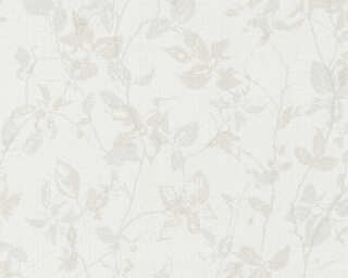 A.S. Création non-woven wallpaper «Cottage, Floral, Beige, Cream, Grey» 363975