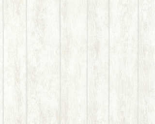 Livingwalls non-woven wallpaper «Wood, Cottage, Beige, Grey, Taupe, White» 364603