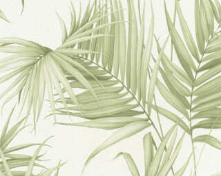 MICHALSKY LIVING papier peint intissé «Jungle, blanc, crème, vert» 365051