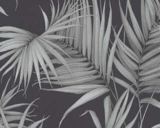 MICHALSKY LIVING non-woven wallpaper «Jungle, Black, Grey» 365053