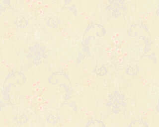 A.S. Création non-woven wallpaper «Baroque, Floral, Beige, Cream, Metallic, Pink» 366604