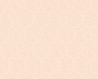 Architects Paper non-woven wallpaper «Graphics, Beige, Brown, Orange, Pink» 366673
