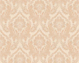 Architects Paper non-woven wallpaper «Fabric, Beige, Brown, Orange, Pink» 366683
