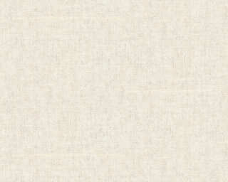 A.S. Création papier peint intissé «Uni, beige, crème, métallique» 366894