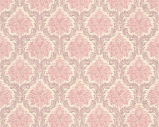 A.S. Création non-woven wallpaper «Baroque, Beige, Pink» 366972