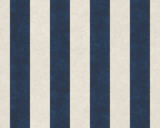 A.S. Création non-woven wallpaper «Stripes, Beige, Blue, Grey, Taupe» 366981