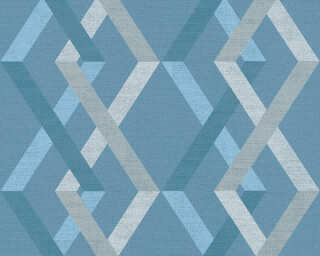 A.S. Création textured wallpaper «Graphics, Beige, Blue, Brown, Grey» 367594