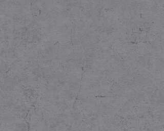 A.S. Création non-woven wallpaper «Uni, Black, Grey» 369115