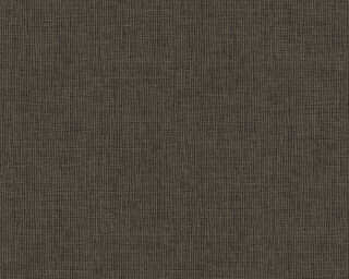 Architects Paper non-woven wallpaper «Uni, Black, Brown, Gold, Metallic» 369768