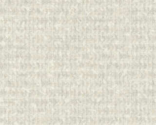A.S. Création papier peint intissé «Graphique, Floral, argent, beige, crème, gris» 371733