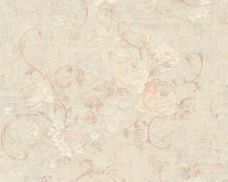 Tendenza Floral Flowers Grey Galerie Wallpaper 3702 