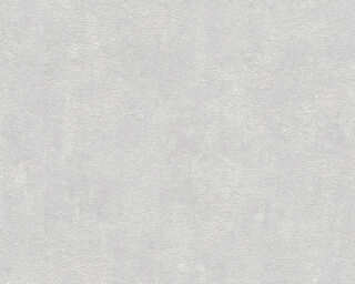 Livingwalls non-woven wallpaper «Uni, Grey, White» 374183