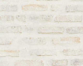 Livingwalls non-woven wallpaper «Stone, Grey, Red, White» 374221