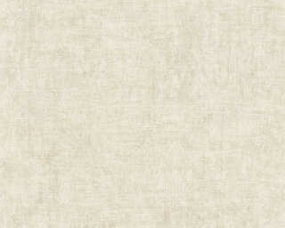 Livingwalls papier peint intissé «Uni, crème» 374234