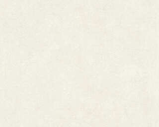 Livingwalls papier peint intissé «Uni, blanc, crème» 374251