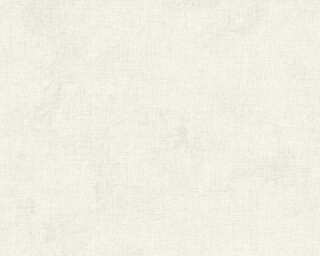 Livingwalls papier peint intissé «Uni, blanc, crème» 374311