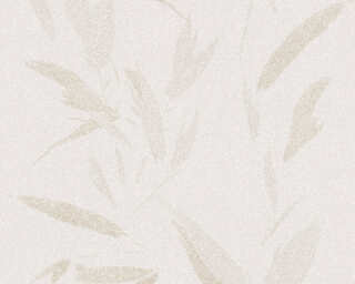 A.S. Création papier peint intissé «Floral, beige, crème» 375495
