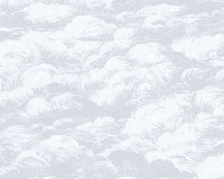 Architects Paper non-woven wallpaper «Blue, Grey, White» 377052