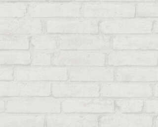 Livingwalls non-woven wallpaper «Cottage, Cream, Grey, White» 377474