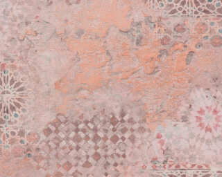 Livingwalls papier peint intissé «gris, marron, orange» 378582