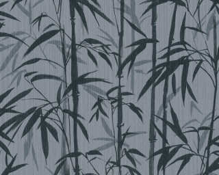 MICHALSKY LIVING non-woven wallpaper «Jungle, Black, Grey» 379894