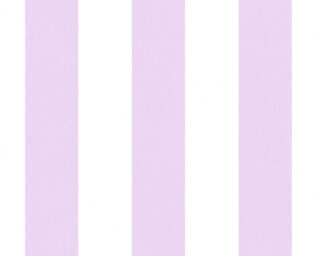 A.S. Création non-woven wallpaper «Stripes, Pink, White» 381481